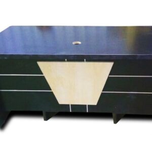 Black Office Desk – Modern Work Table with Matte Finish