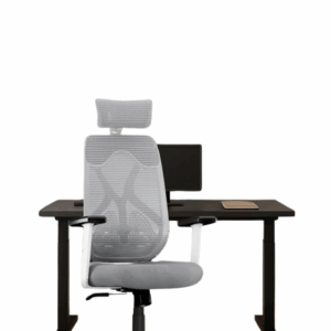 Fabric Office Chair with Chrome Base – Modern Look (Copy)
