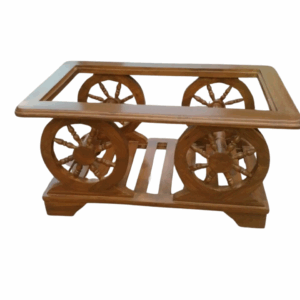 Classic Solid Wood Teapoy | Wood Center Table