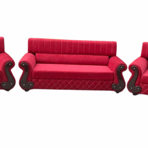 Large Leatherette 5-Seater Sofa – Family-Friendly Design