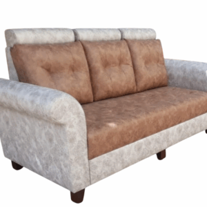 Contemporary Wooden Frame 3-Seater Sofa – Soft & Comfortable